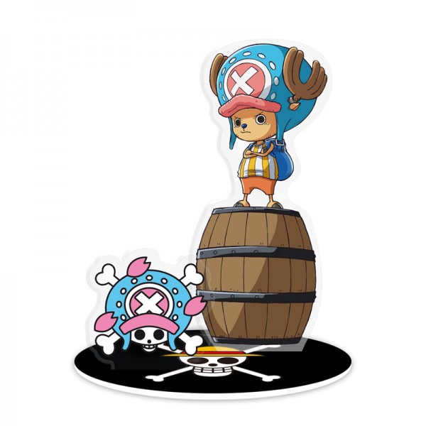 One Piece Acrylaufsteller Chopper