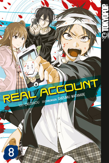 Real Account Band 08 Real Account Shonen Bucher Tokyopop
