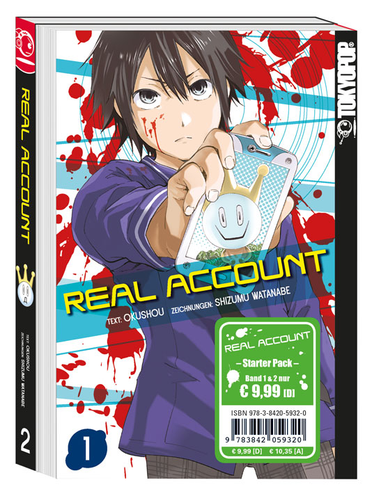 Real Account Starter Pack Real Account Shonen Bucher Tokyopop